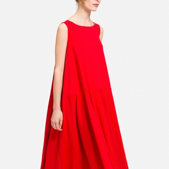 Vintage Garnet Trapeze Shift Dress - Picture 12 of 12